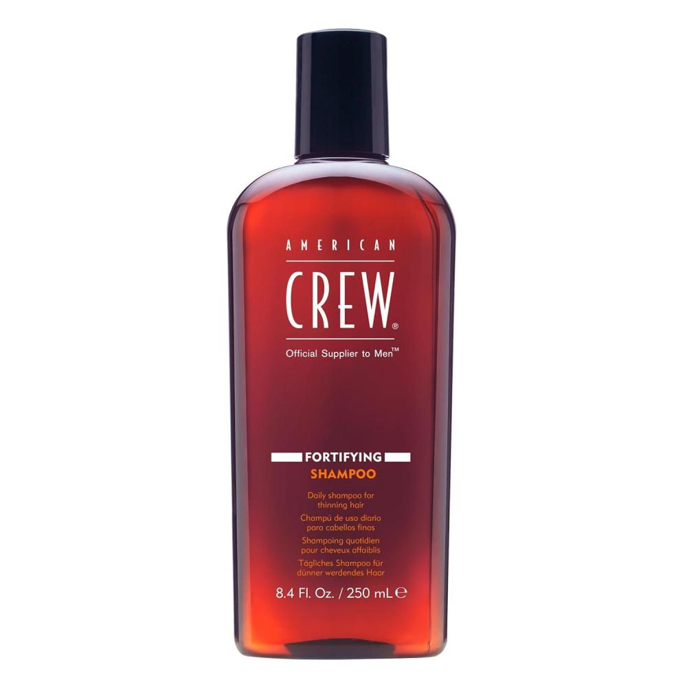 American Crew Men’s Shampoo, Fortifying for Thinning Hair, Refreshes Scalp, 33.8 Fl Oz(8.45 Fl Oz (Pack of 1))
